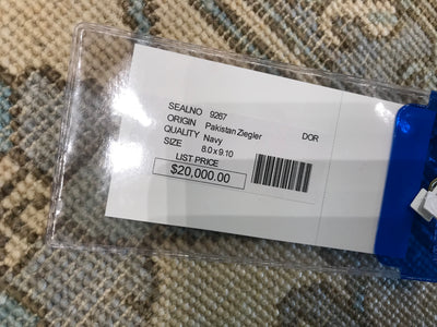 Pakistan Ziegler Heriz Hand Knotted Wool 8x10