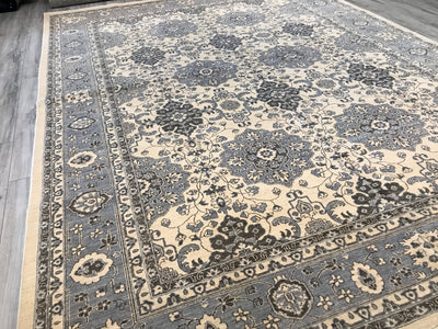 Pakistan Ziegler Hand Knotted Wool 10x14