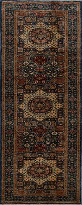 Pakistan Fine Mamlouk Hand knotted wool 3x10