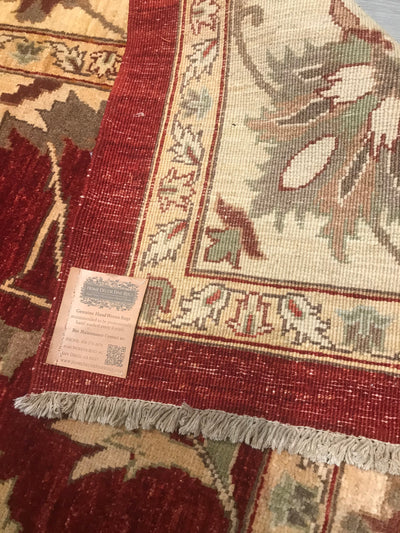 Pakistan Chobi Hand Knotted Wool 9x12