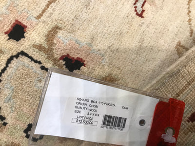 Pakistan Ziegler Hand Knotted Wool 8x10