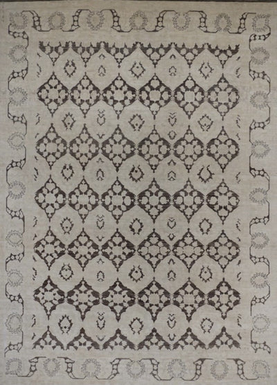 Pakistan Ziegler Hand Knotted Wool  9x12