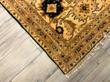 India Agra Hand Knotted Wool 12x20