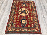 Pakistan Kazak Hand Knotted Wool 4x6