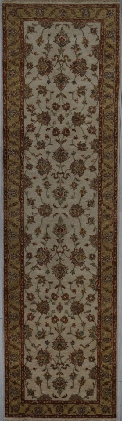 India Jaipur Chobi Hand Knotted Wool 3X10