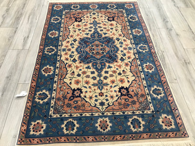 China Kashan Hand Knotted Wool 4x6