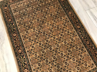 India Mahi Hand Knotted Wool 4x6