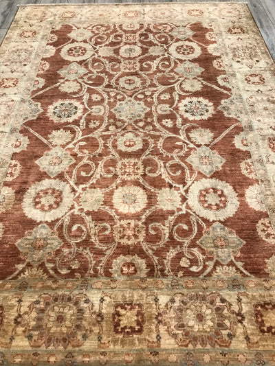 Pakistan Ziegler Hand Knotted Wool 6x8