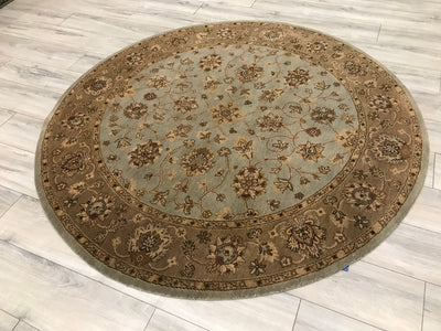 India Luxor Hand Knotted Wool 6x6