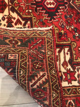 Persian old Heriz Hand Knotted Wool 5x8