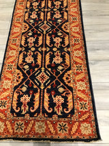 Pakistan Chobrang Hand Knotted Wool 3x14