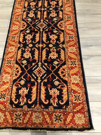 Pakistan Chobrang Hand Knotted Wool 3x14