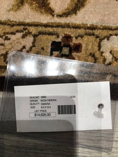 India Jaipur Dimora Hand Knotted Wool 8x10