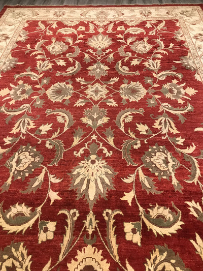 Pakistan Chobi Hand Knotted Wool 9x12