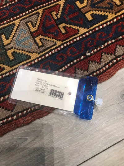 Persian Antique Caucasia Hand Knotted Wool 5x8