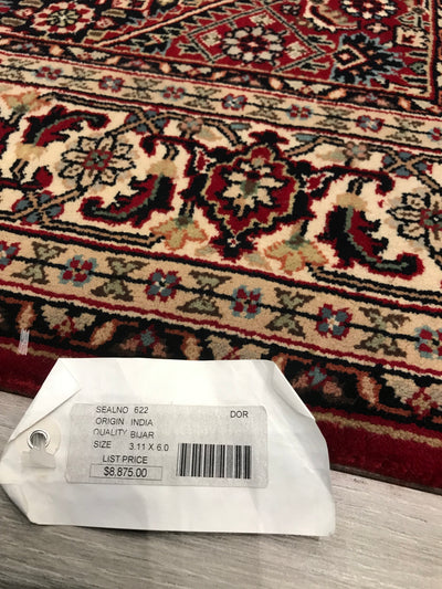 India Bidjar Hand Knotted Wool 4x6