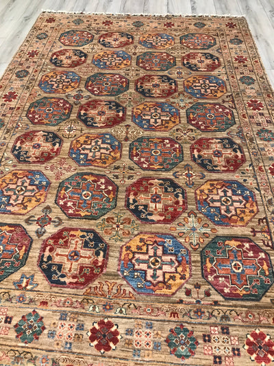 Pakistan Sultani Hand Knotted Wool 6x8