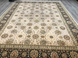 Pakistan Tabriz Hand Knotted Wool 9x12
