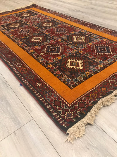 Persian Shiraz Yalameh Hand knotted Wool 4x6