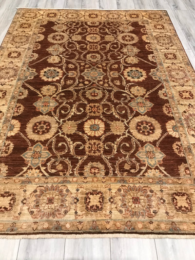 Pakistan Ziegler Hand Knotted Wool 6x8