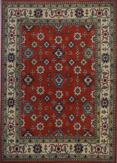 Pakistan Kazak Hand Knotted Wool 8X10