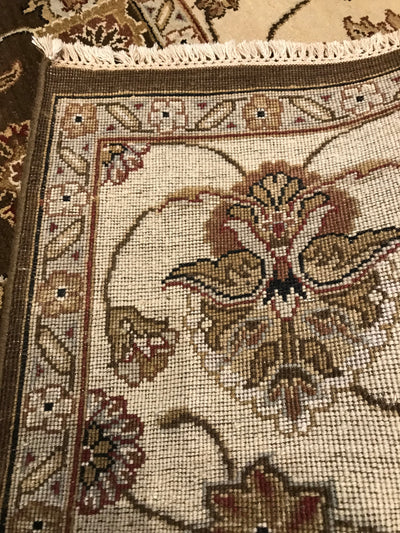 India Luxor Hand Knotted Wool 8x10