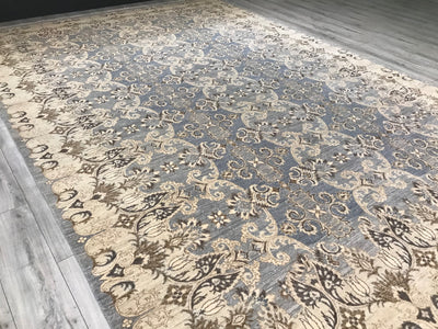 Pakistan Ziegler Hand Knotted Wool 10x14