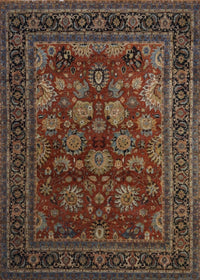 India Kashan Hand Knotted Wool 8X10