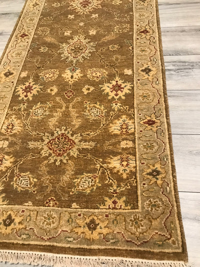 India Tuscan Hand Knotted Wool 3x13