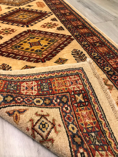 Pakistan kazak Hand Knotted Wool 3x10