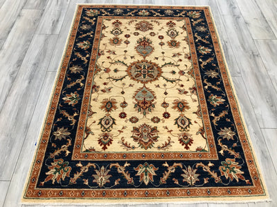 Pakistan Ziegler Hand Knotted Wool 4x6