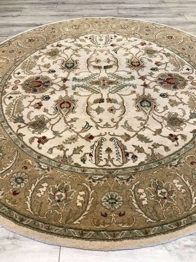 India Imperial Hand Knotted Wool 8x8