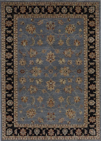 India Ziegler Hand Knotted Wool 6x8