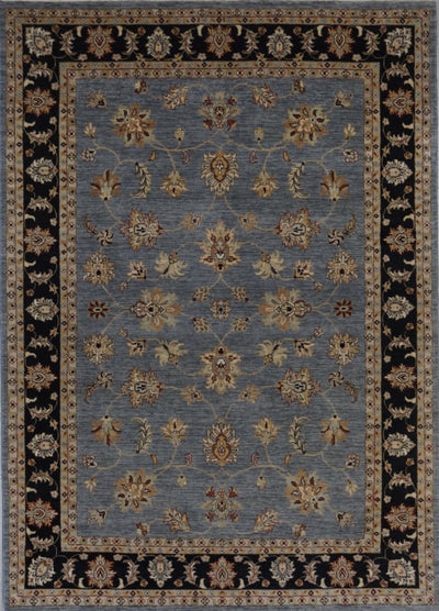 India Ziegler Hand Knotted Wool 6x8