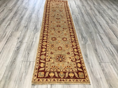 Pakistan Chobi Hand Knotted Wool 3X10