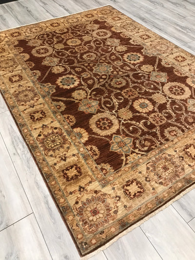 Pakistan Ziegler Hand Knotted Wool 6x8