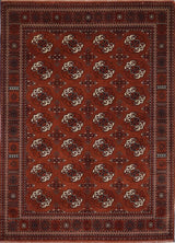 Afghanistan Bokara Hand Knotted Wool 5x7