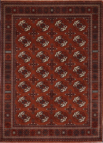 Afghanistan Bokara Hand Knotted Wool 5x7