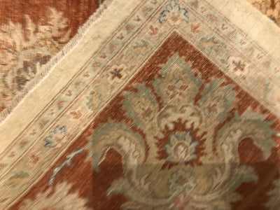 Pakistan Ziegler Hand Knotted Wool 10x13