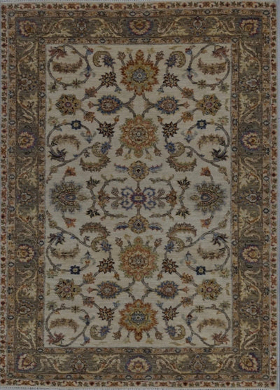 India Ziegler Hand Knotted Wool 4x6