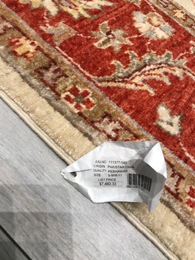 Pakistan Chobi Hand Knotted Wool 6x7