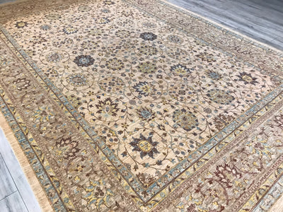 Pakistan Ziegler Hand Knotted Wool 9x12
