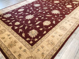 India Ziegler Hand Knotted Wool 10x14