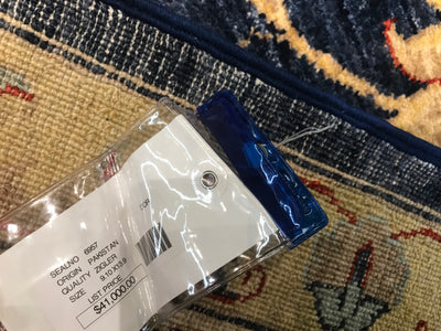 Pakistan Ziegler Hand Knotted Wool 10x14