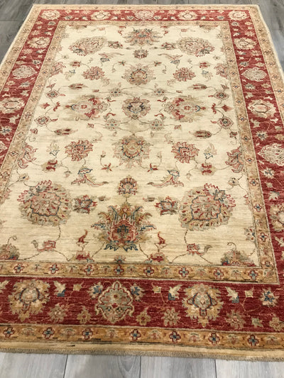Pakistan Chobi Hand Knotted Wool 5x7