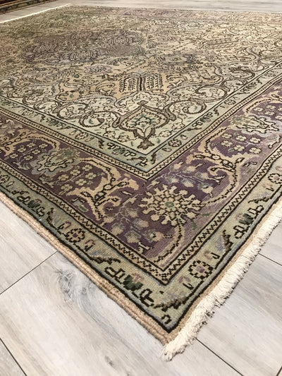 Persian (Iran) Old Tabriz Hand Knotted Wool 7x10