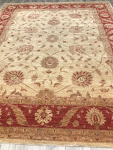 Pakistan Ziegler Hand Knotted Wool 8x10