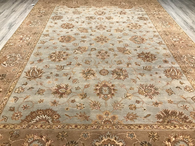 India Luxur Hand Knotted Wool 9x12