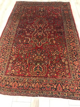 Persian Old Sarouq Hand Knotted Wool 5x7