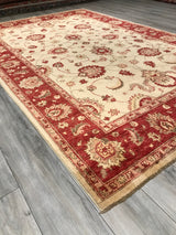 Pakistan Peshawar Hand Knotted Wool 7x10